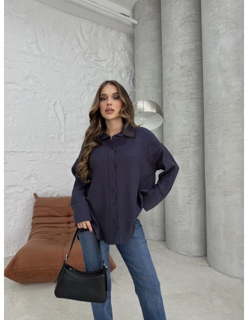 761 - Pamuklu Krinkıl Gömlek