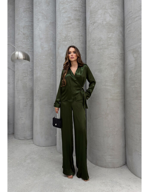 866 - Düz Saten Takım