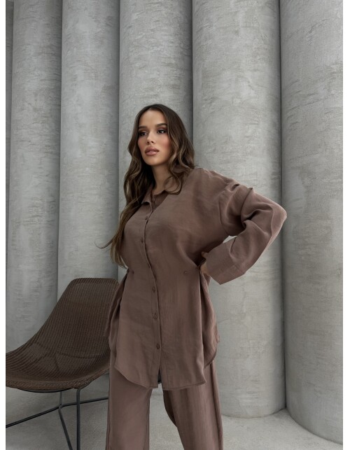 871 - Yandan Düğmeli Tensel Takım