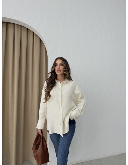 761 - Pamuklu Krinkıl Gömlek