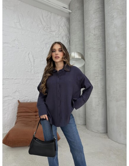 761 - Pamuklu Krinkıl Gömlek