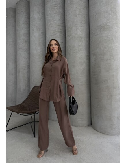 871 - Yandan Düğmeli Tensel Takım